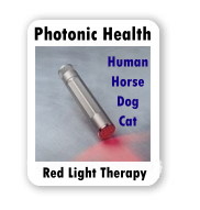 Photonic Health for Humans, Horses, Dogs and Cats